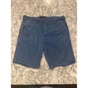 American Eagle Men's Navy Blue Chino Shorts Size 31